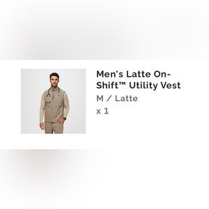 Men’s Figs Utility vest